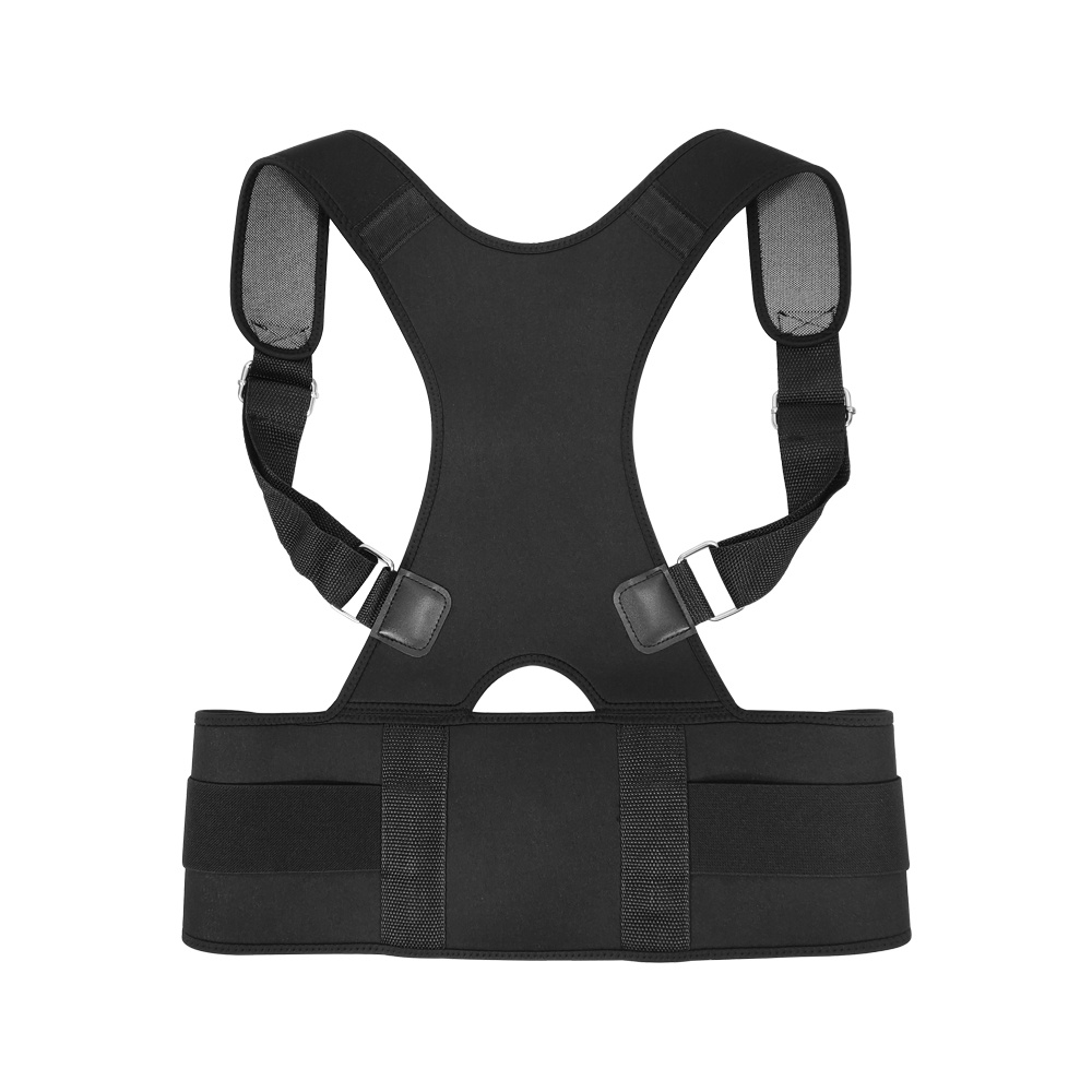 Adjustable Magnetic Posture Corrector Back Brace Support Belt for Upper Back Pain Relief – Standard Size - Image 5
